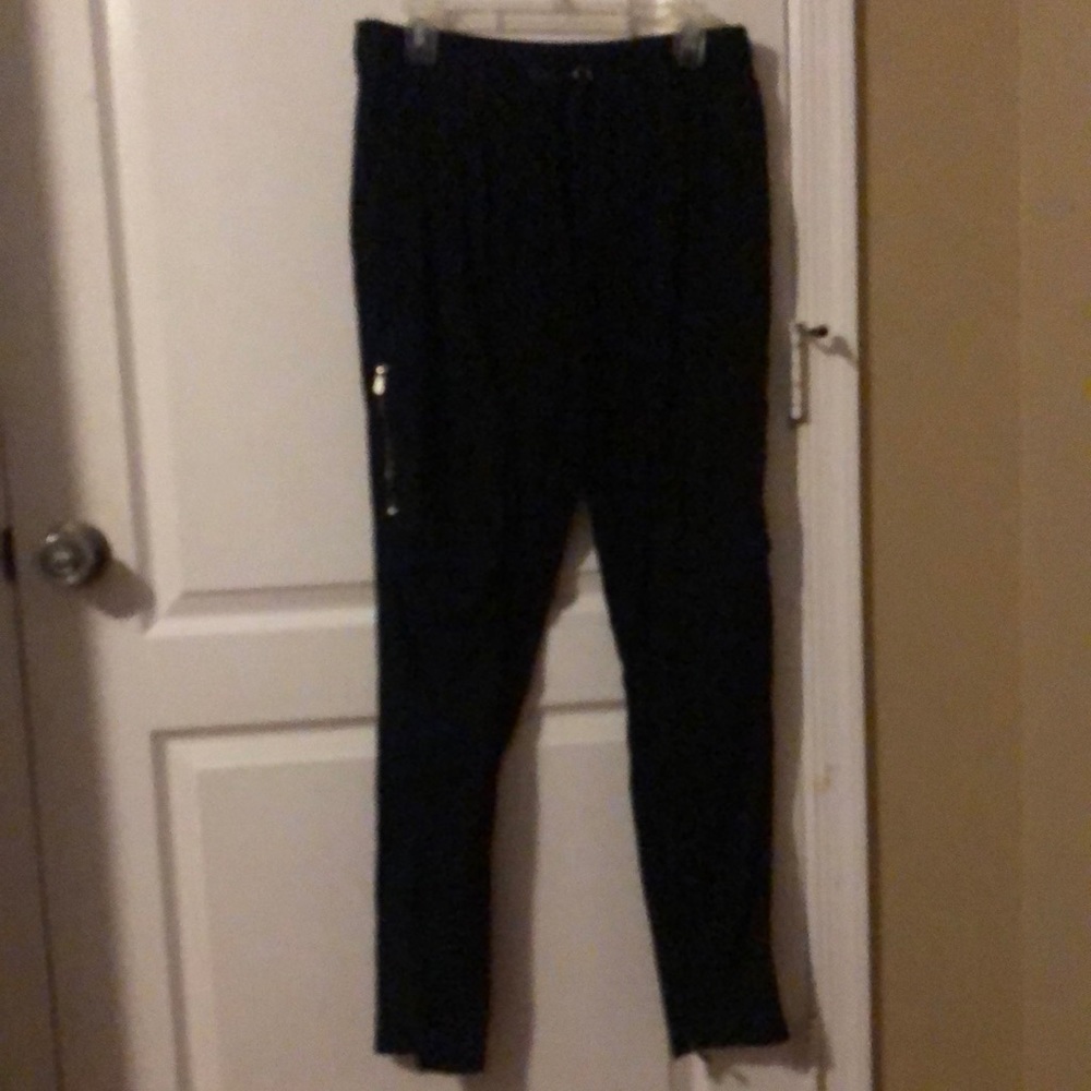 Black large pants